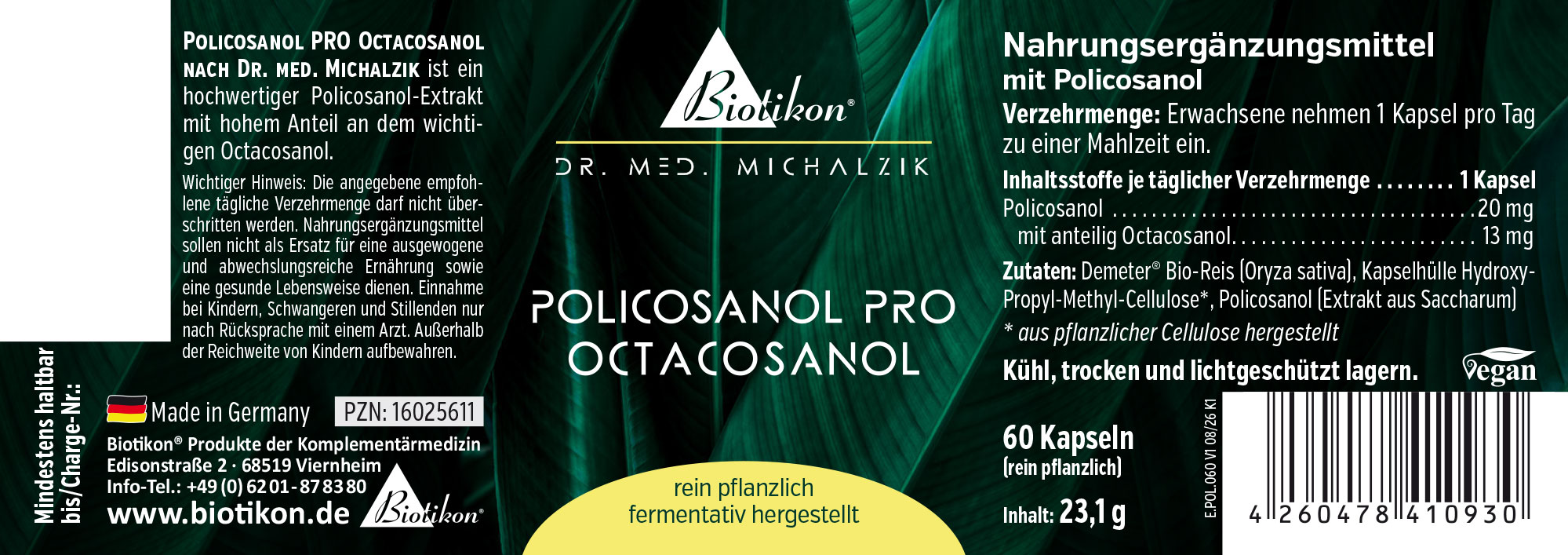 Étiquette_Policosanol_60 Gélules_2026-01