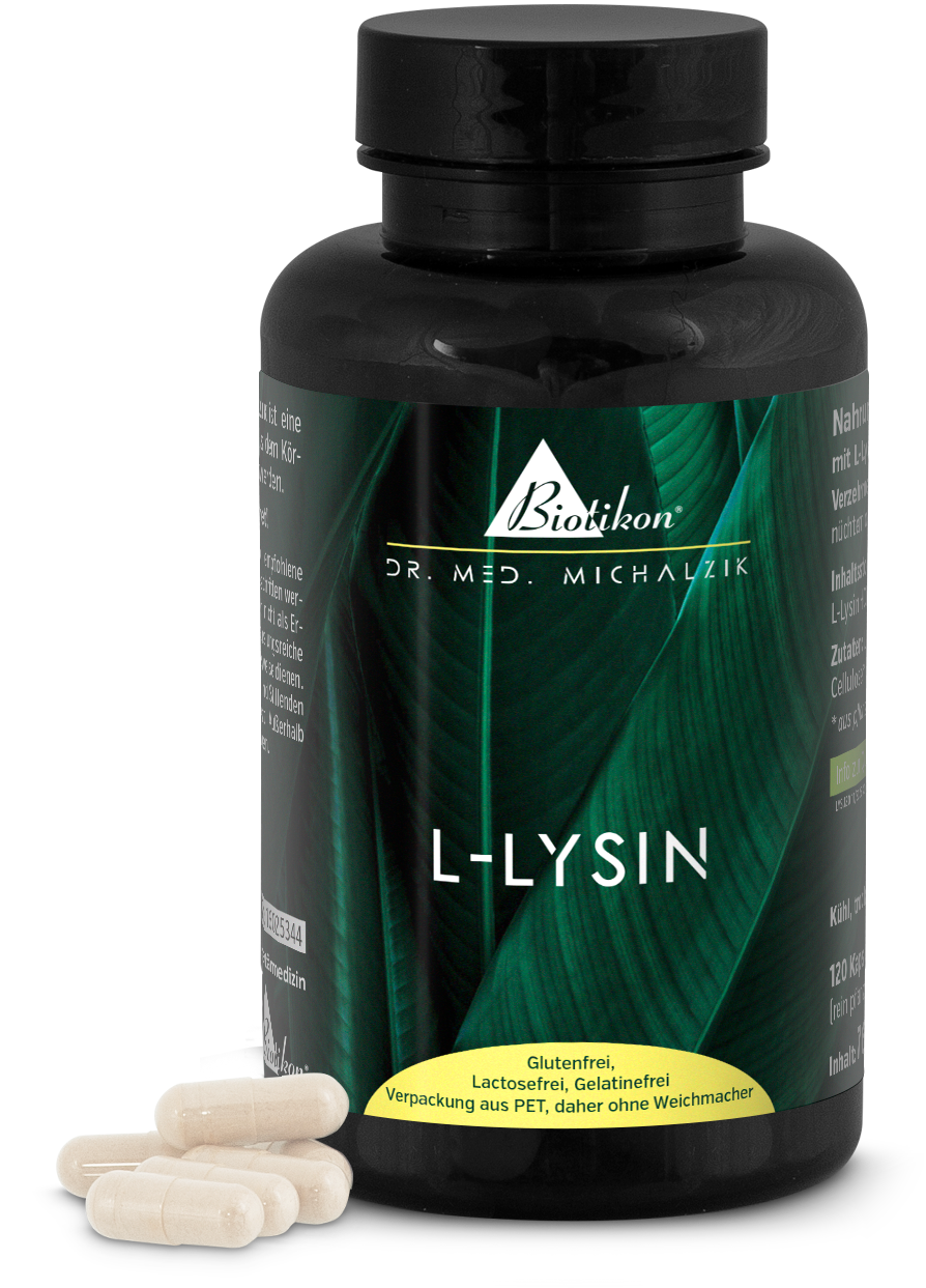 L-Lysine 120 Gélules – hautement concentrée