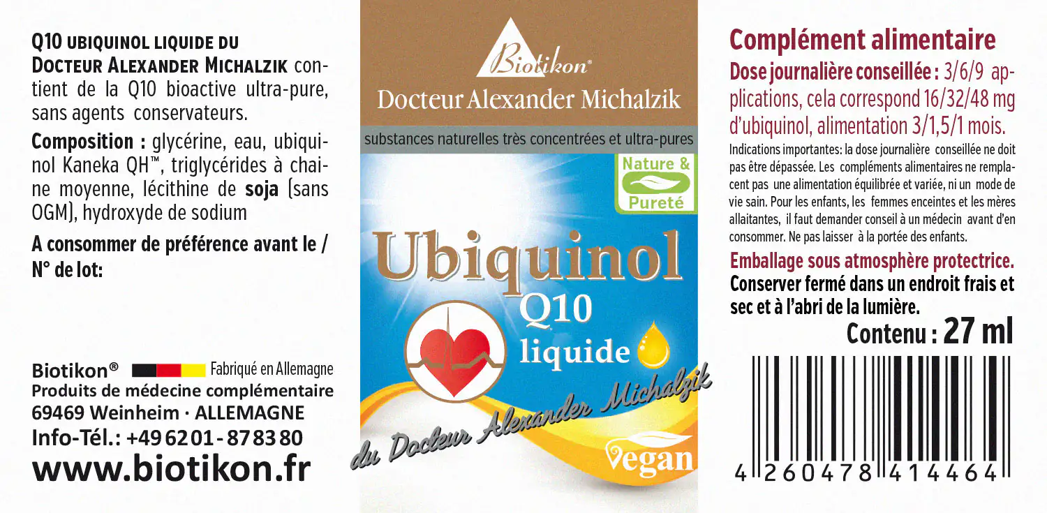 Ubiquinol Q10 - liquide