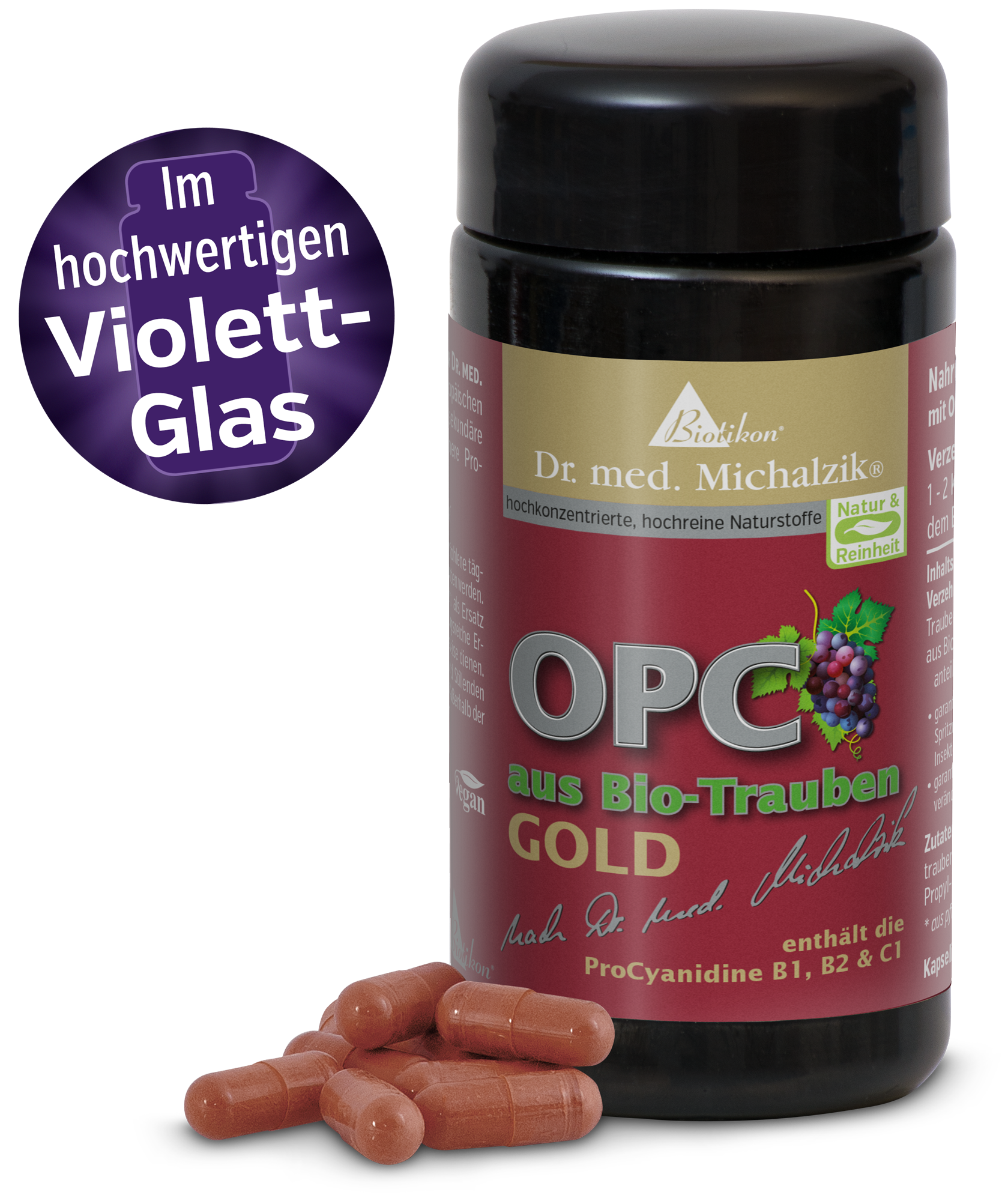 OPC de raisins biologiques GOLD – Violettas OPC de raisins biologiques GOLD – Violettas
