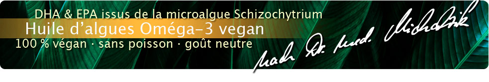 Huile d’Algues Oméga-3 Végane