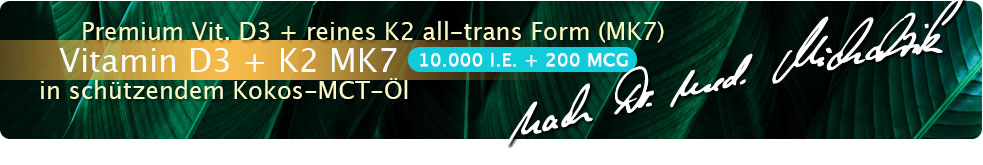 Vitamine D3 + K2 MK7 1 000 UI + 40 µg gouttes (30 ml)