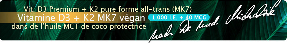 Vitamine D3 + K2 MK7, 1 000 UI + 40 µg (10 ml)