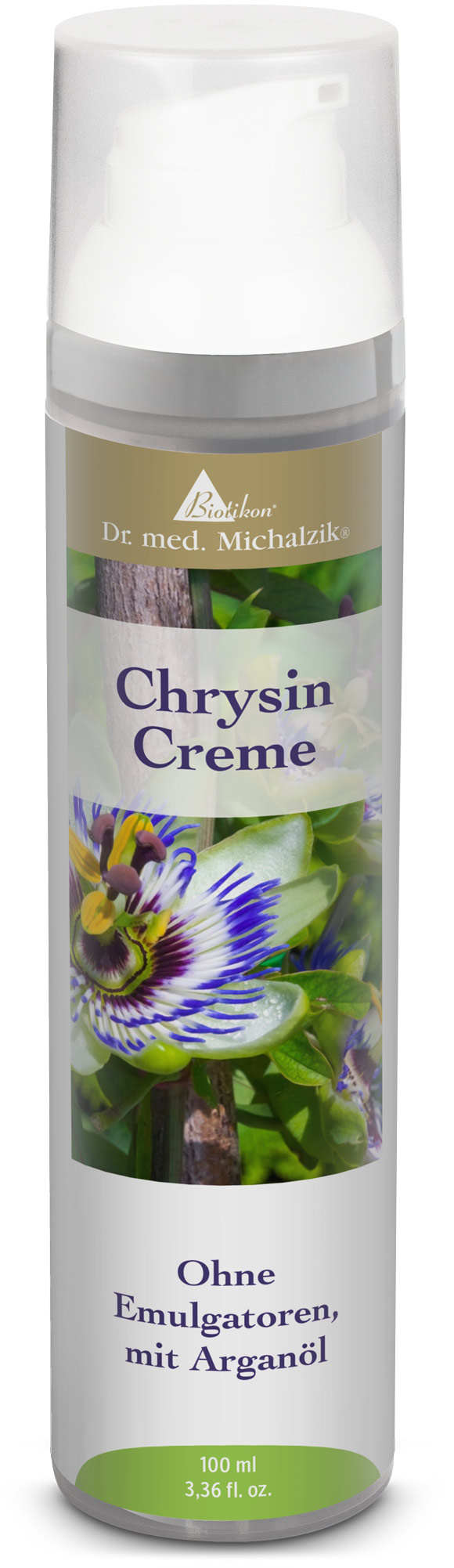 Crème Chrysin en flacon-pompe Crème Chrysin en flacon-pompe
