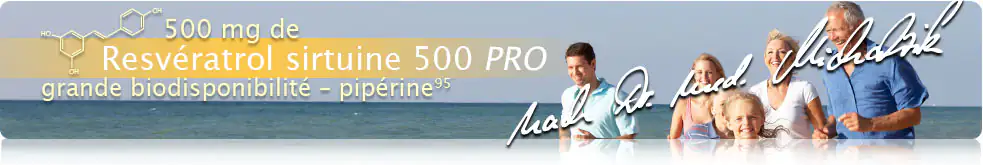 Resvératrol sirtuine  500 PRO