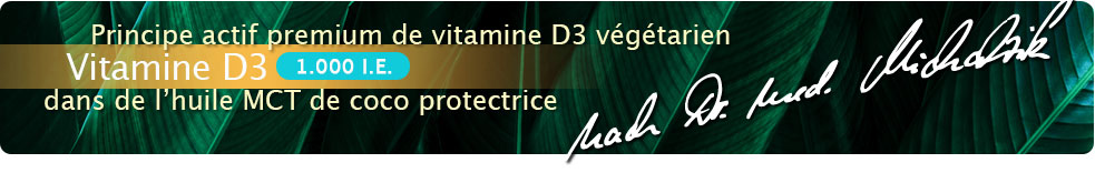 Vitamine D3 1 000 UI gouttes (10 ml)