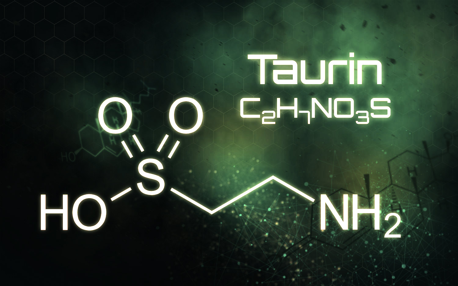 Formule structurelle de la L-taurine