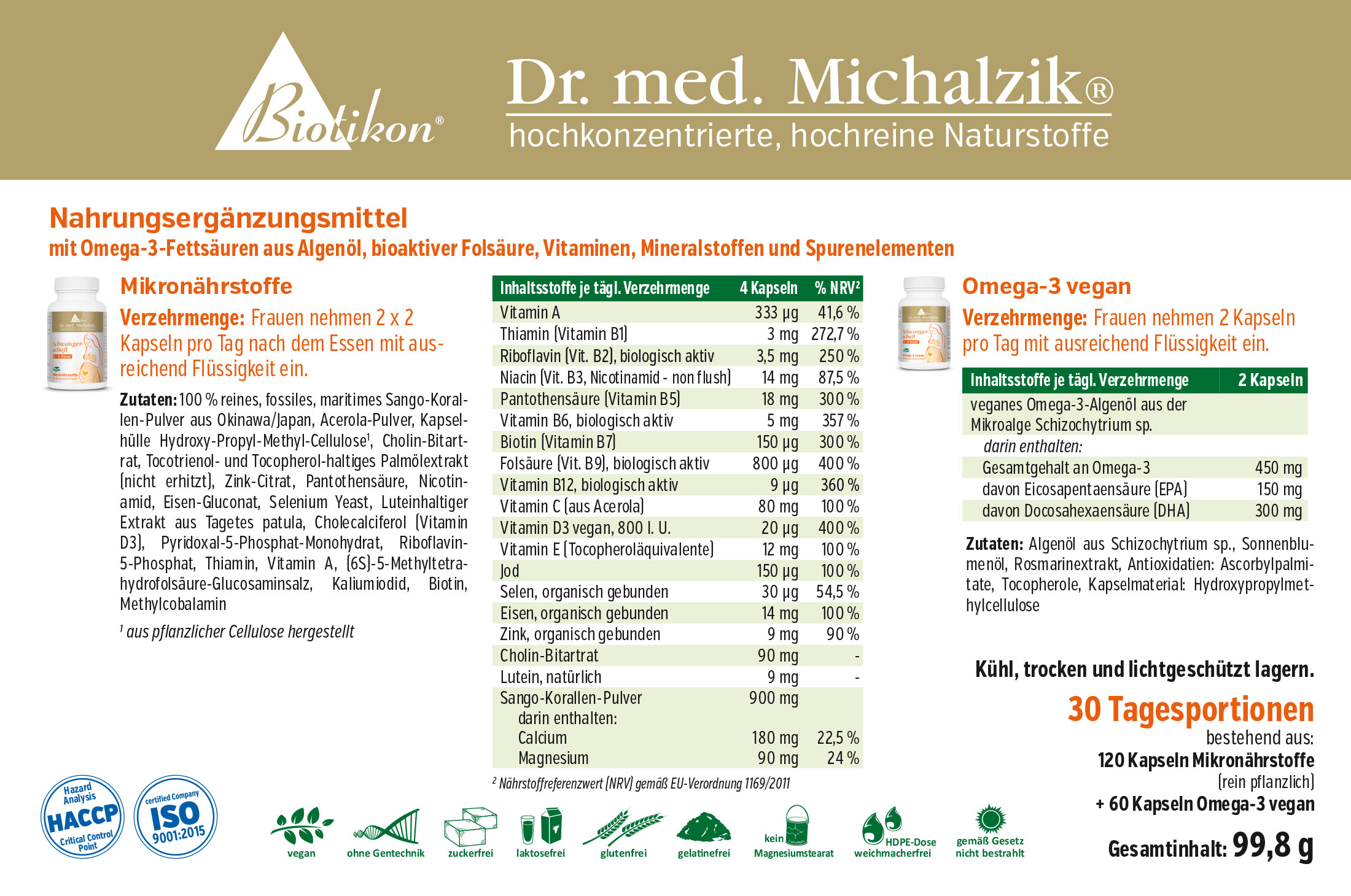 Capsules de Micronutriments - 120 Comprimés Complément alimentaire dans un emballage opaque, 120 capsules, formule riche en micronutriments, capsules blanches.